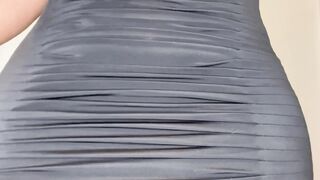 Black Tits: Would you let me go out with you in this dress? You’ll just have to take the bows off first #2