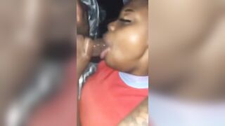 Ebony Throat: Sucked and emptied, that's how i like my balls #3