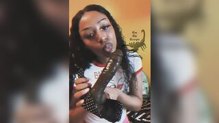 Ebony Throat: Gotta be safe from Covid lol #2