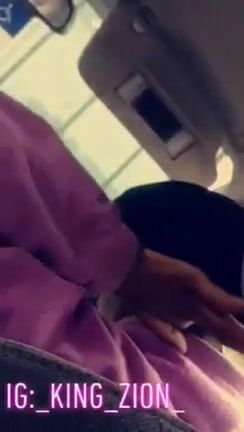 While her mom in the front