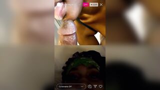 They sucking dick on live