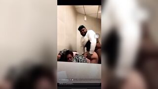 Ebony Throat: Fatboy SSE nut in his wife Isssahoneey #4