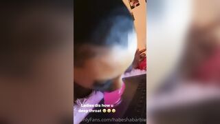 Ebony Throat: DEEP THROAT INSTRUCTIONS #4