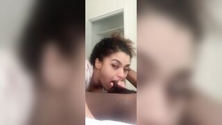 Ebony Throat: Sexy ass sucker #4