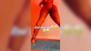 Ebony Homemade: Am I thick enough? #3