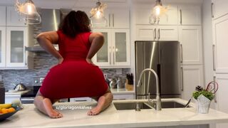Ebony Homemade: Want to be the first to eat my ass? #2