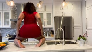 Ebony Homemade: Want to be the first to eat my ass? #3