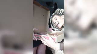 Ebony Homemade: Pizza delivery fun #3