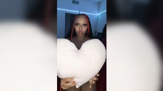 Ebony Homemade: Who likes my new piercing? #2