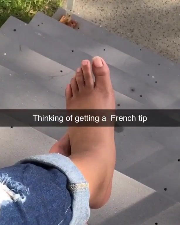 Sun bathing my feet