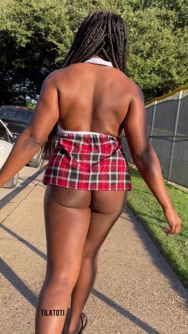 Walking home from school