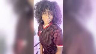 Ebony: Would u mind if I wear ur shirt with nothing underneath? #1