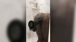 Ebony: Like shower sex? #4