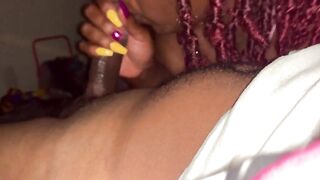 Ebony Exotic Freaks: She loves swallowing my dick #3