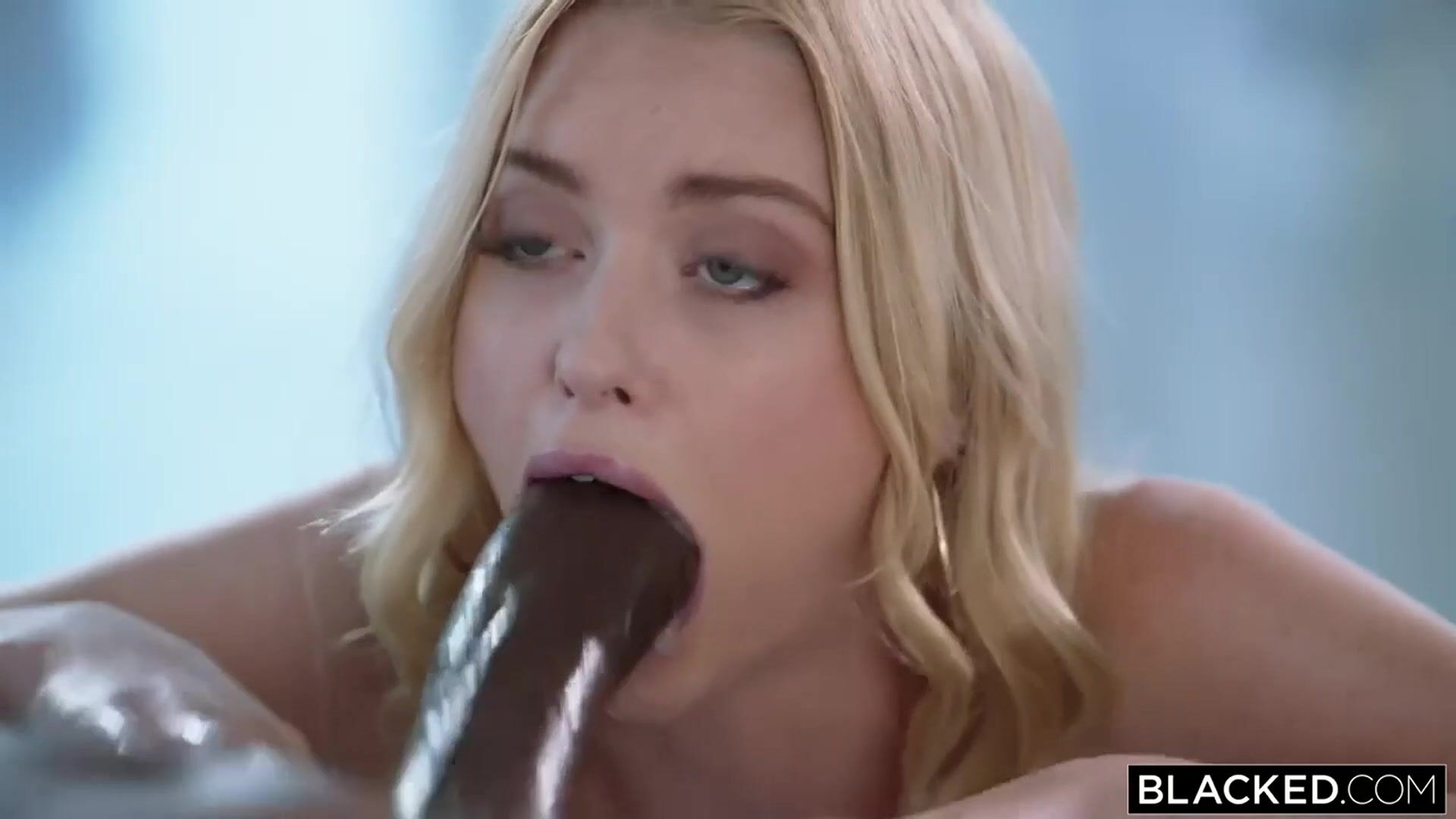 Chloe Cherry BBC Blowjob: she works HARD!