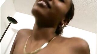 Black Porn Legends: Lacey Duvalle, 18 years old, gets introduced to the game #3