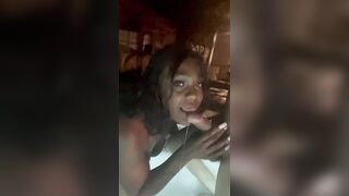 Black Chicks / White Dicks: Having a little fun at the pool ;) #3