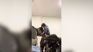 Black Chicks / White Dicks: Coming home from a date, we couldn’t even make it out of the garage without getting down to business #3