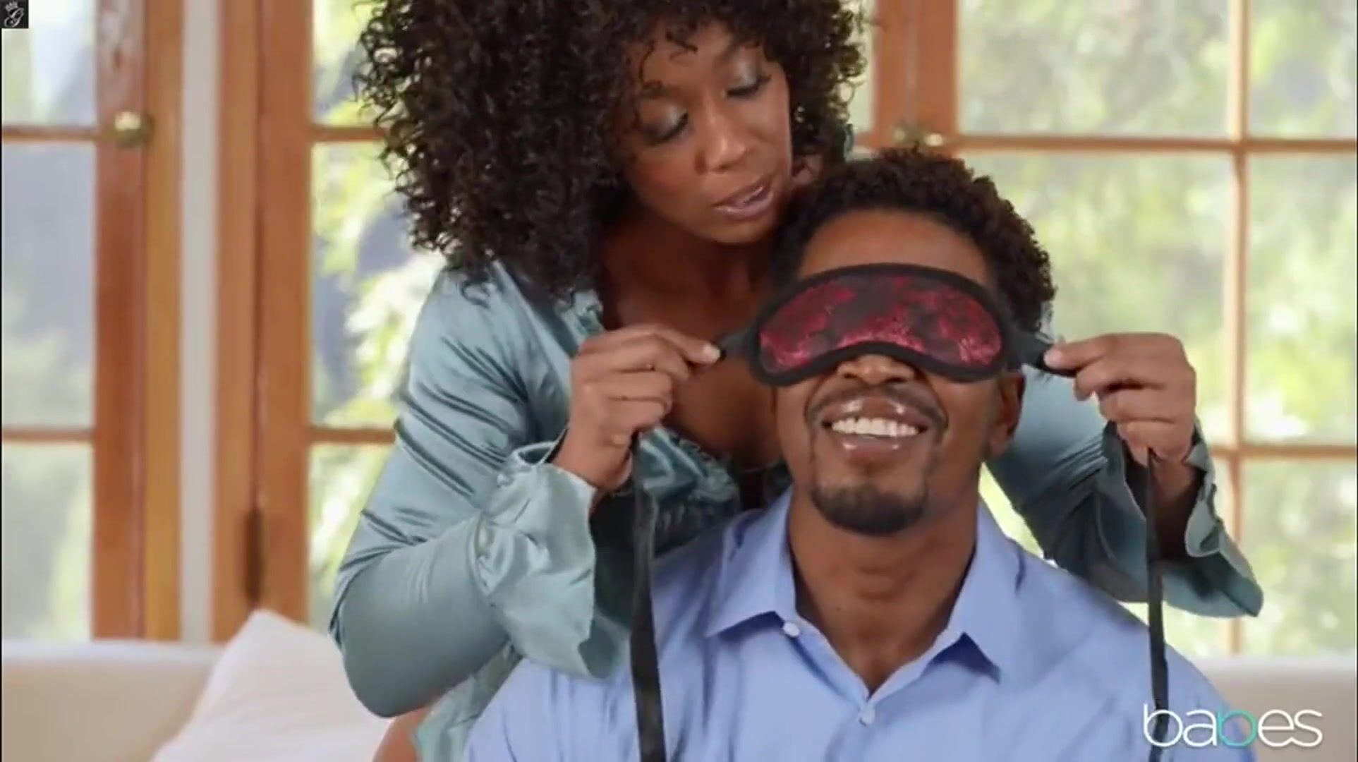 Babes - Misty Stone, Hazel Grace - Leading the Blindfolded